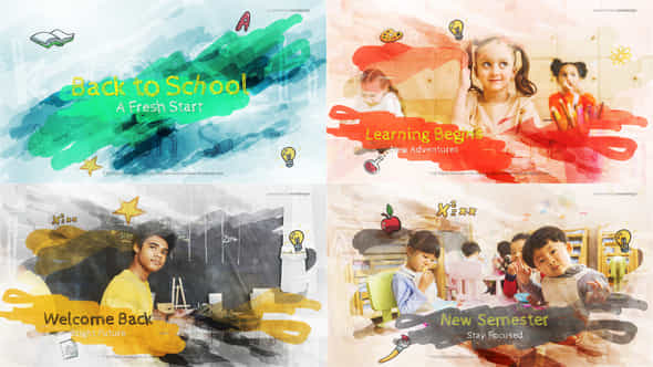 Back To School Opener - VideoHive 59268458