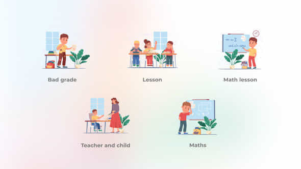 Lessons - School - VideoHive 47250706