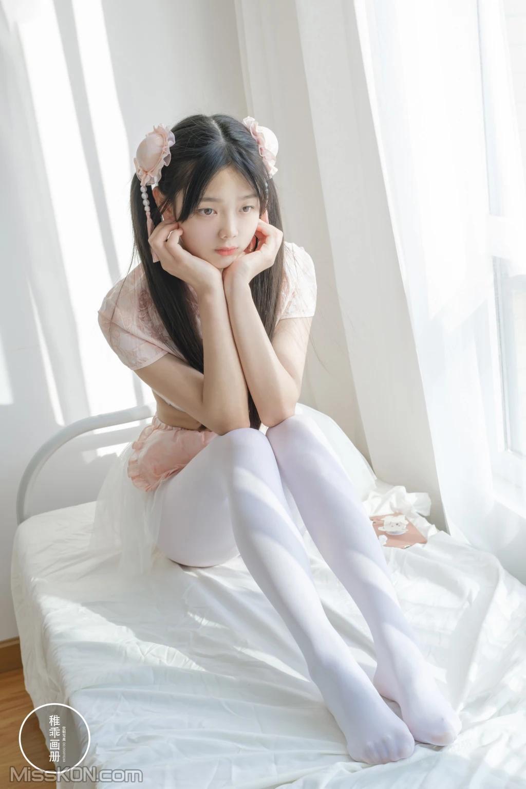 Coser@稚乖画册: 晴空 赤西夜夜 白丝 (84 photos )(20)