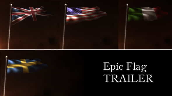 Epic Flag Trailer - VideoHive 3007180