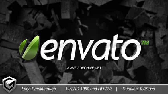 Logo Breakthrough | - VideoHive 4308711