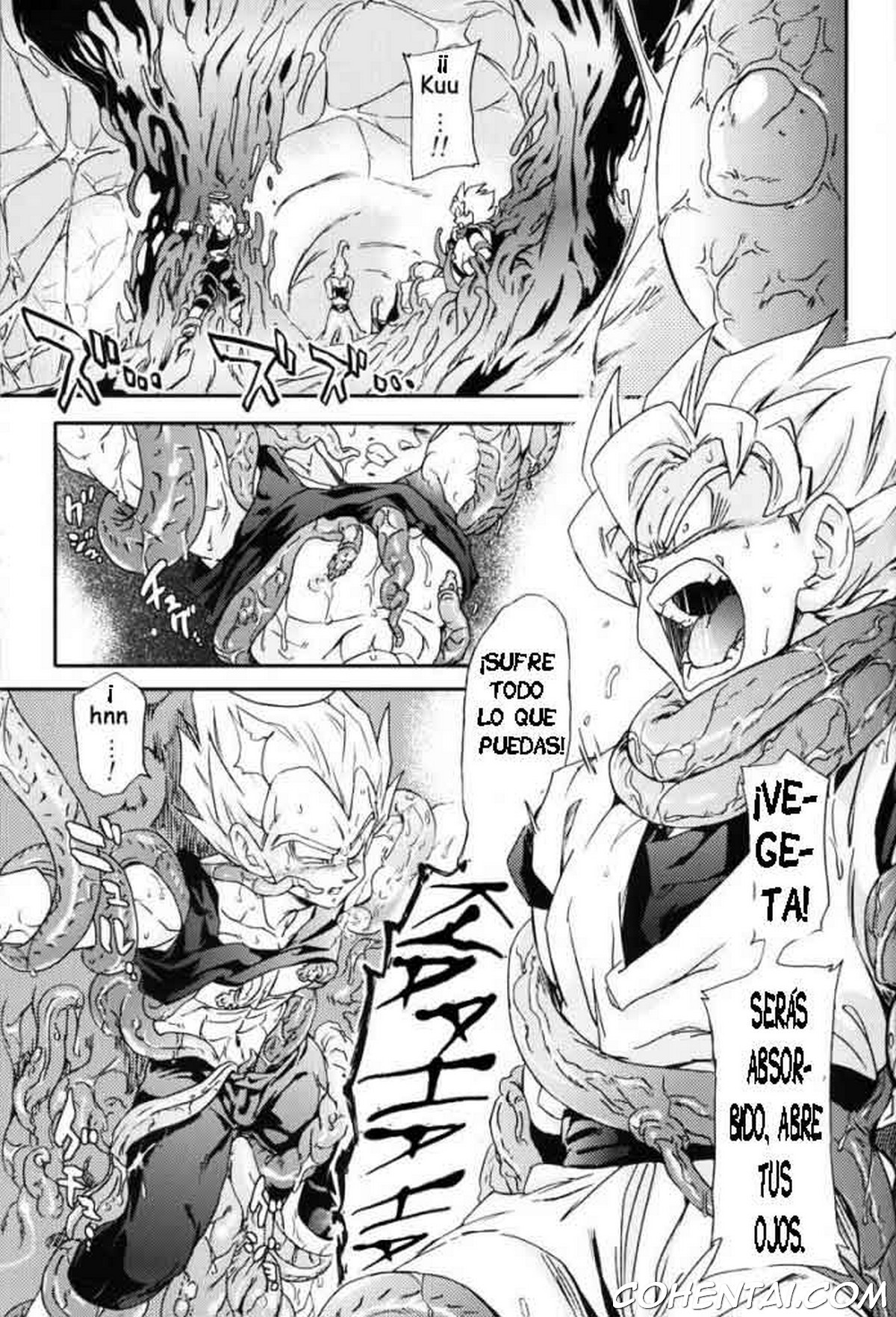 MONSTRUO (Dragon Ball Z) xxx comics manga porno doujin hentai español sexo 