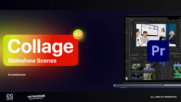 Collage Slideshow Scenes Vol 02 For Premiere Pro - VideoHive 49206184