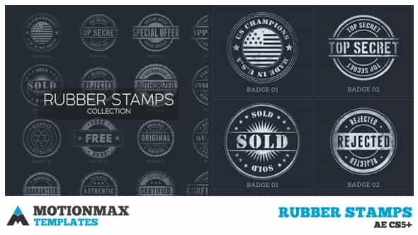 Rubber Stamps - VideoHive 20521325