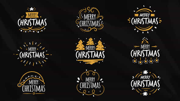 Christmas Titles Pack - VideoHive 41843392
