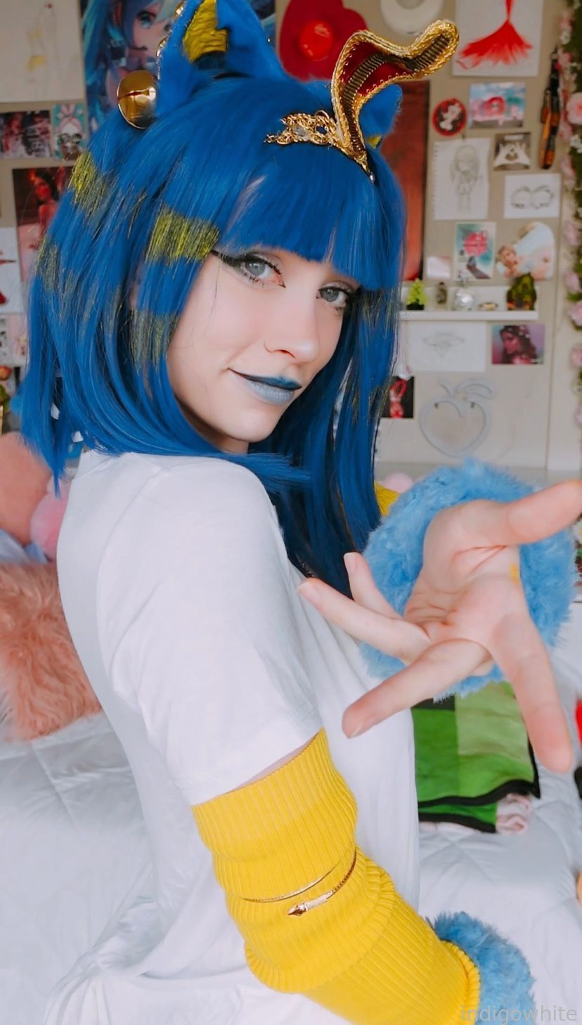Indigo White - Ankha