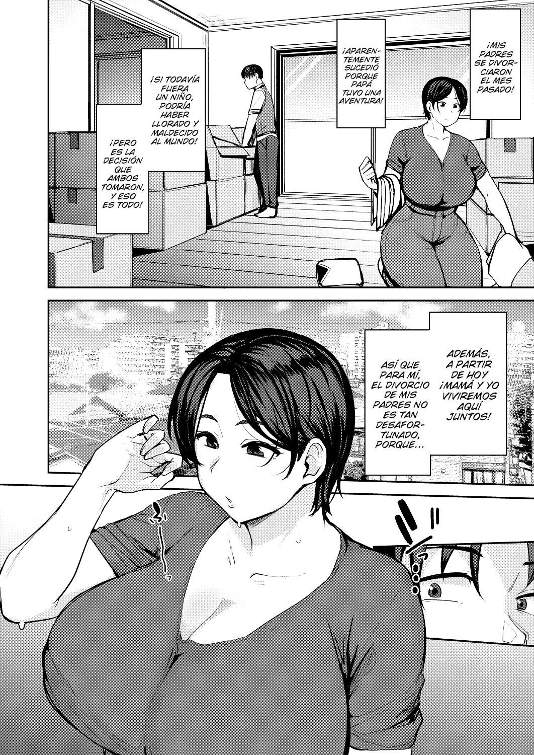 [Nanao Yukiji] Oyako Ai  Amor De Madre E Hijo (COMIC AUN 2024-06) [Spanish] [Trufitasscan] [Digital]