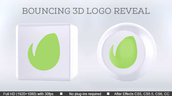 Bouncing 3D Logo - VideoHive 16457070