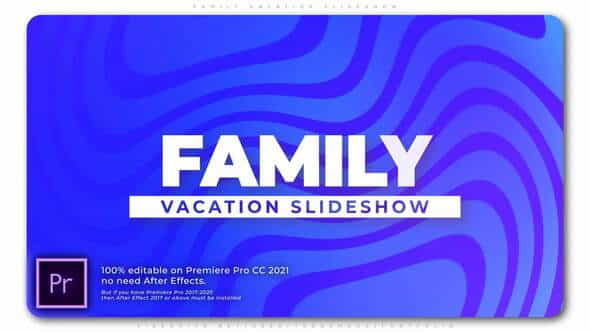 Family Vacation Slideshow - VideoHive 34152130