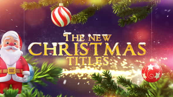 Christmas Titles 4 - VideoHive 22825602