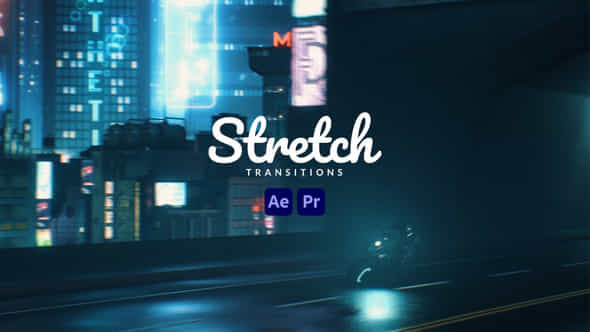 Stretch Transitions - VideoHive 43386107