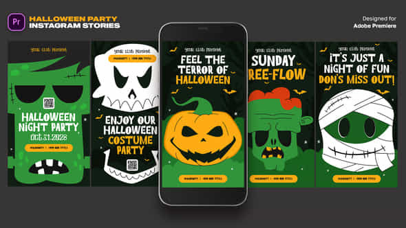 Halloween Party Instagram - VideoHive 47551820