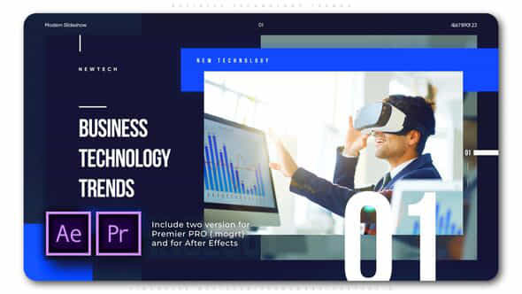 Business Technology Trends - VideoHive 25803026