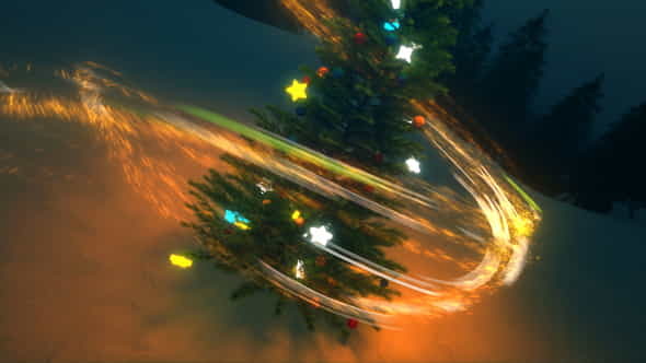 Christmas Tree Logo - VideoHive 41998811