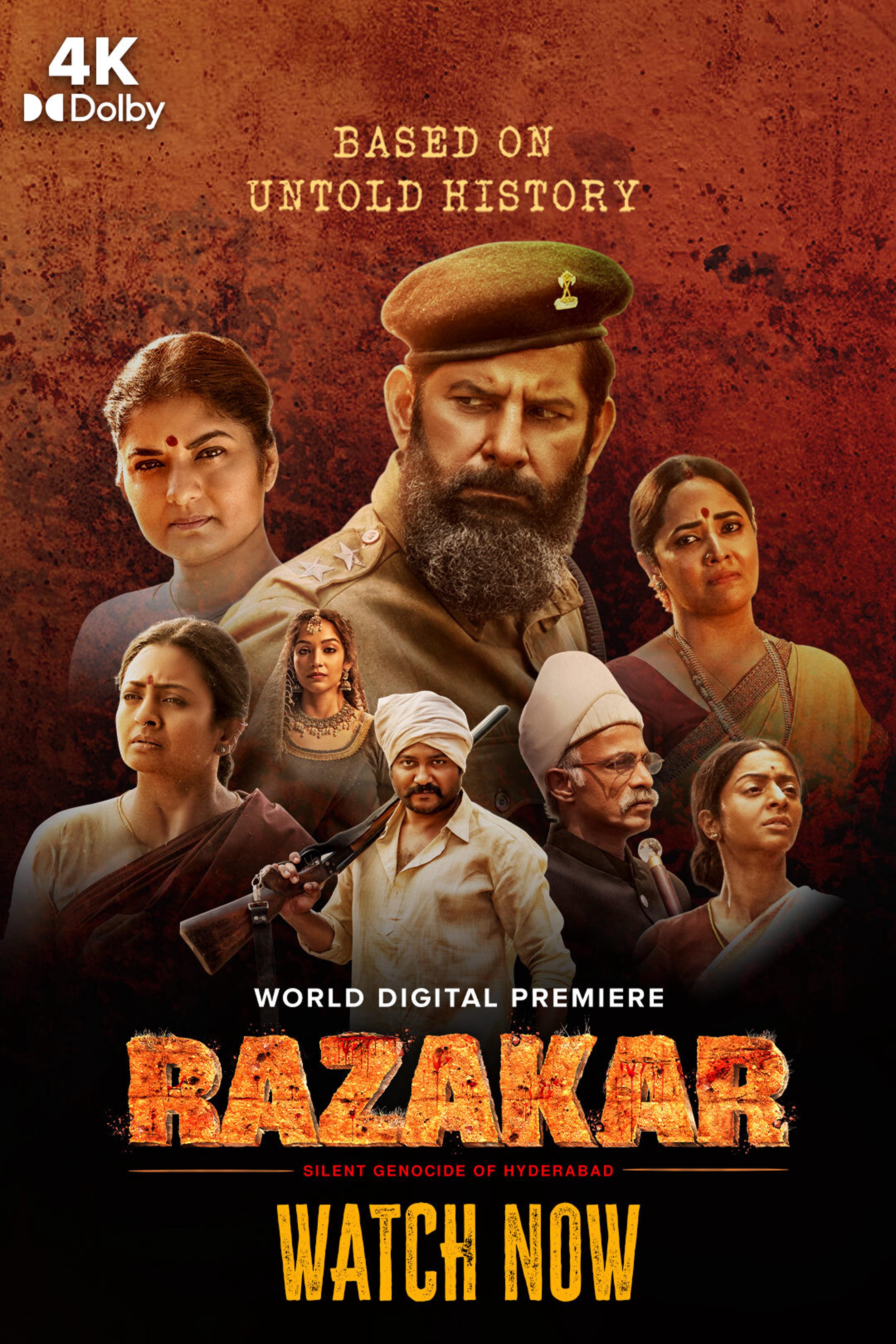 Razakar 2025 Hindi Dubbed Movie (Cleaned) 720p WEBRip 1Click Download