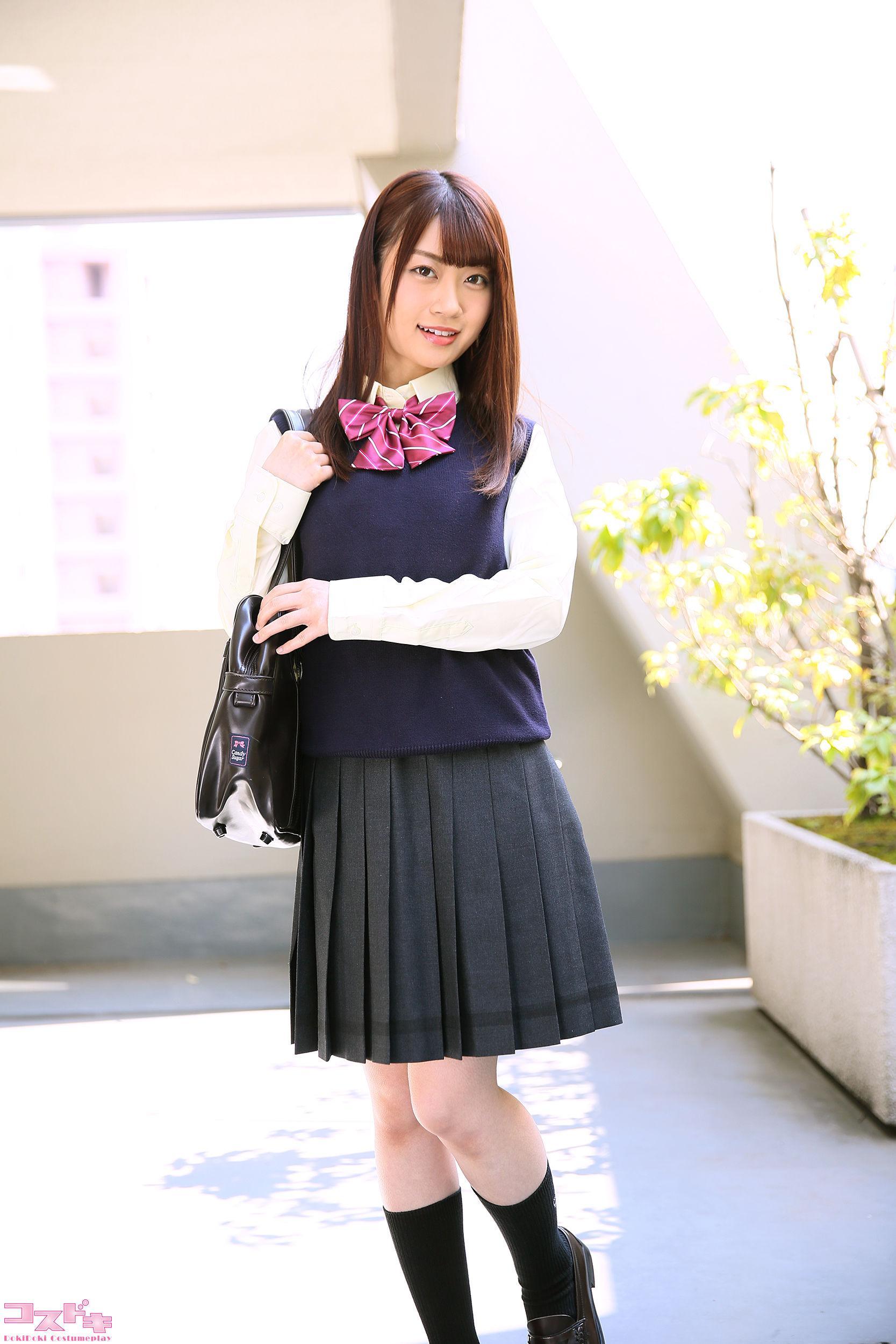 [Cosdoki] 笠木いちか Ichika Kasagi kasagiichika_pic_seifuku2(6)