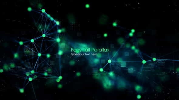 Parallax Abstract Plexsus Titles - VideoHive 33825655