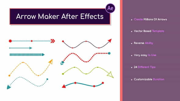 Arrow Maker After Effects - VideoHive 32858646