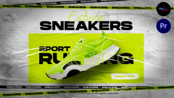 Sneakers Promo - VideoHive 38555015