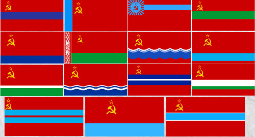 ussr states flags