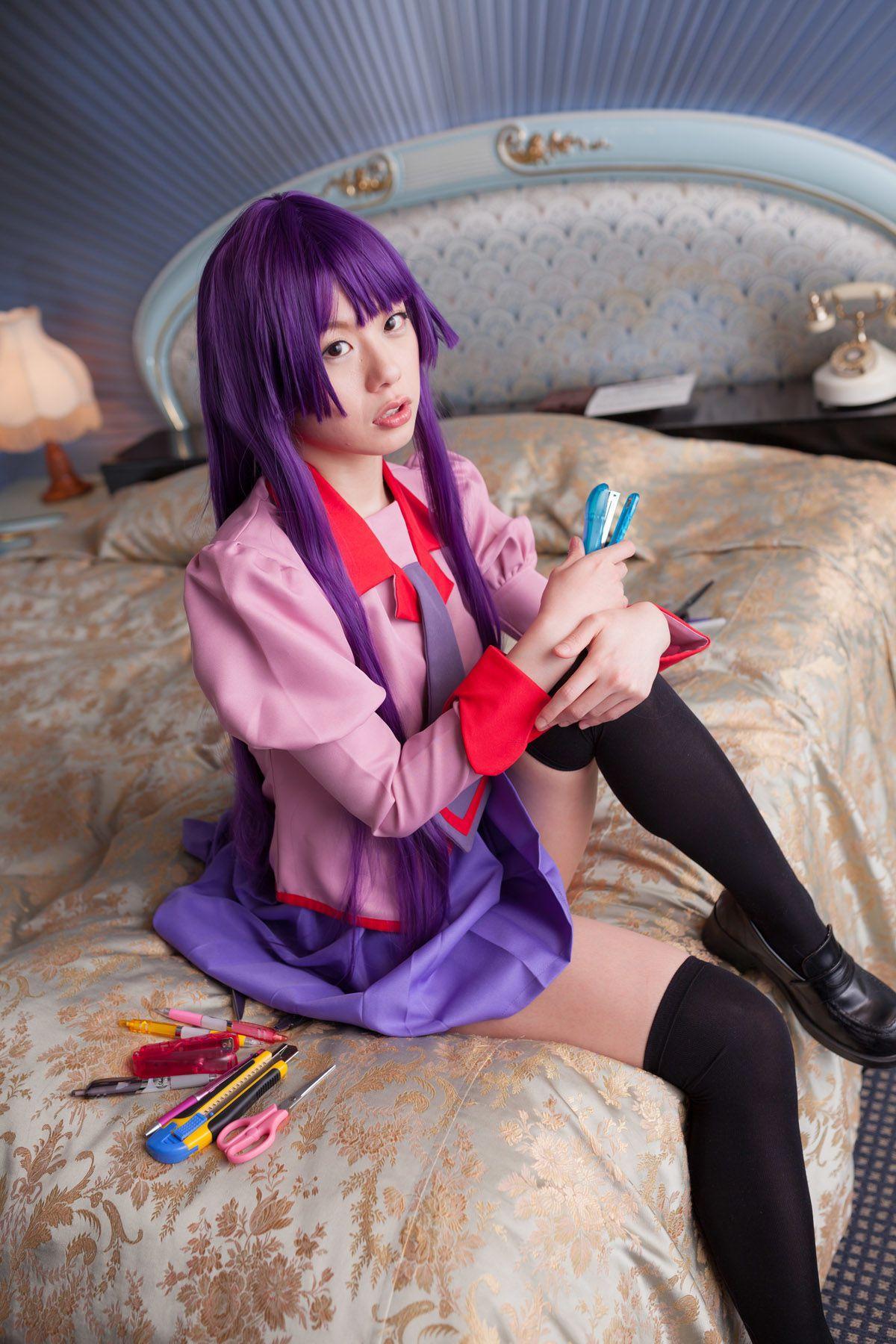 相沢恋 (相泽恋) 《Bakemonogatari(化物語)》Senjougahara Hitagi [@factory] 写真集(17)