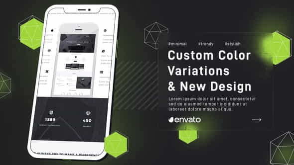 Glass Minimal App Promo - VideoHive 35452410