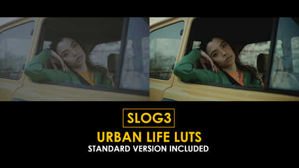 Slog3 Urban Life And Standard Luts - VideoHive 50921987