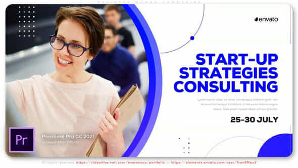 Business Woman Coworking - VideoHive 35432455