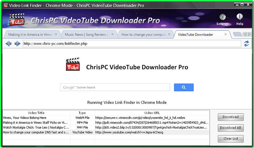 ChrisPC VideoTube Downloader Pro 14.24.0217 Multilingual VXy7ga9D_o