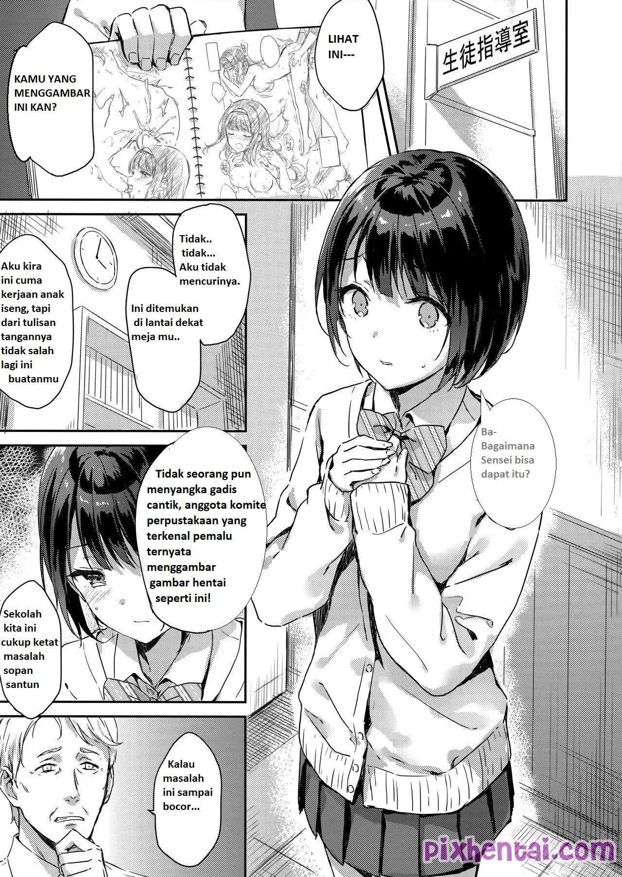 Karena Menggambar Hentai Siswi dientot Guru Komik hentai xxx manga sex bokep 04