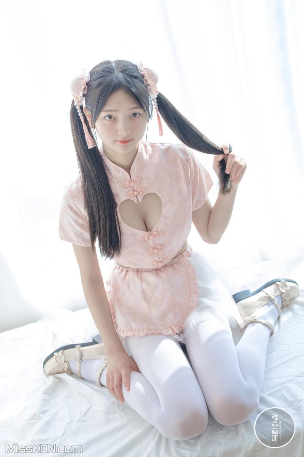 Coser@稚乖画册: 晴空 赤西夜夜 白丝 (84 photos )(10)