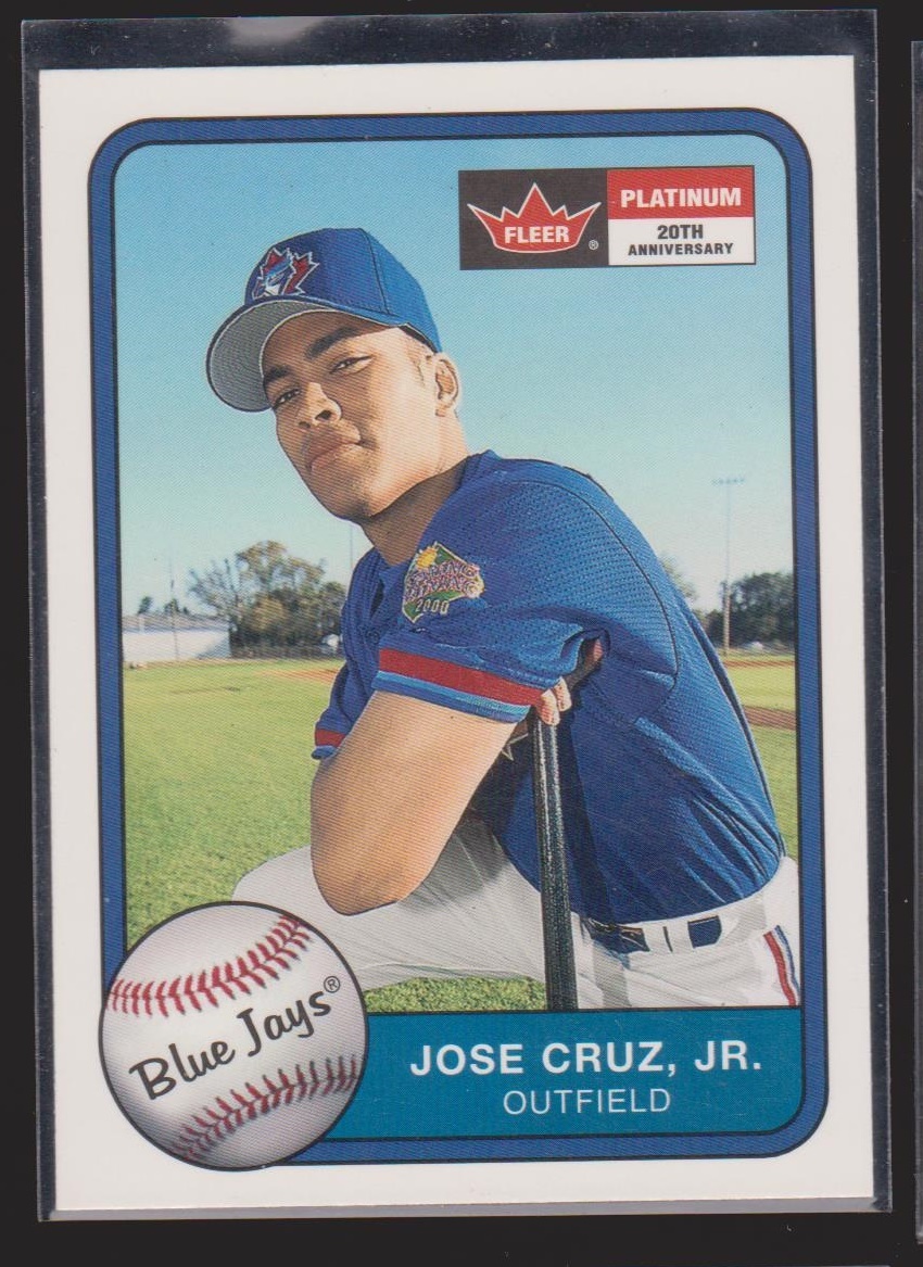 Jose Cruz Jr. Cards Inserts Vintage Premium Collection LOOK