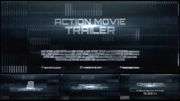 Action Movie - Trailer - VideoHive 8181270