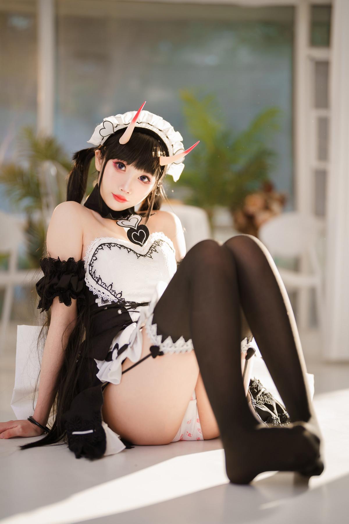 Cosplay 面饼仙儿 能代女仆 Maid(17)