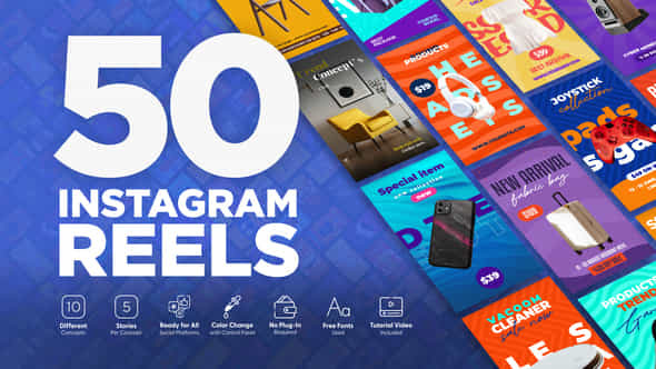 Shopping Instagram Stories - VideoHive 45697744