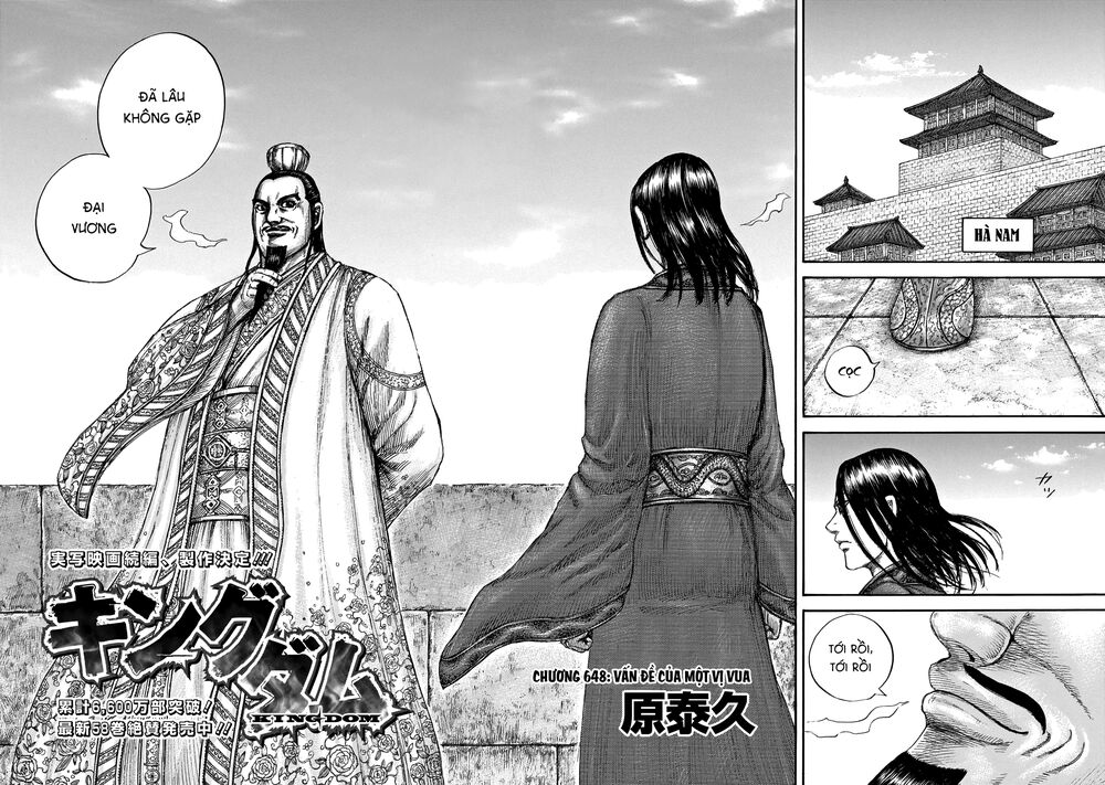 Kingdom - Vương Giả Thiên Hạ Chap 648 . Next Chap 649