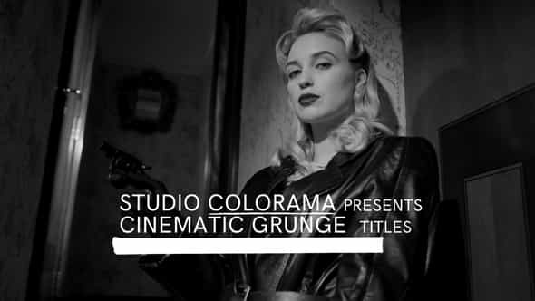 Cinematic Grunge Titles - VideoHive 45094030