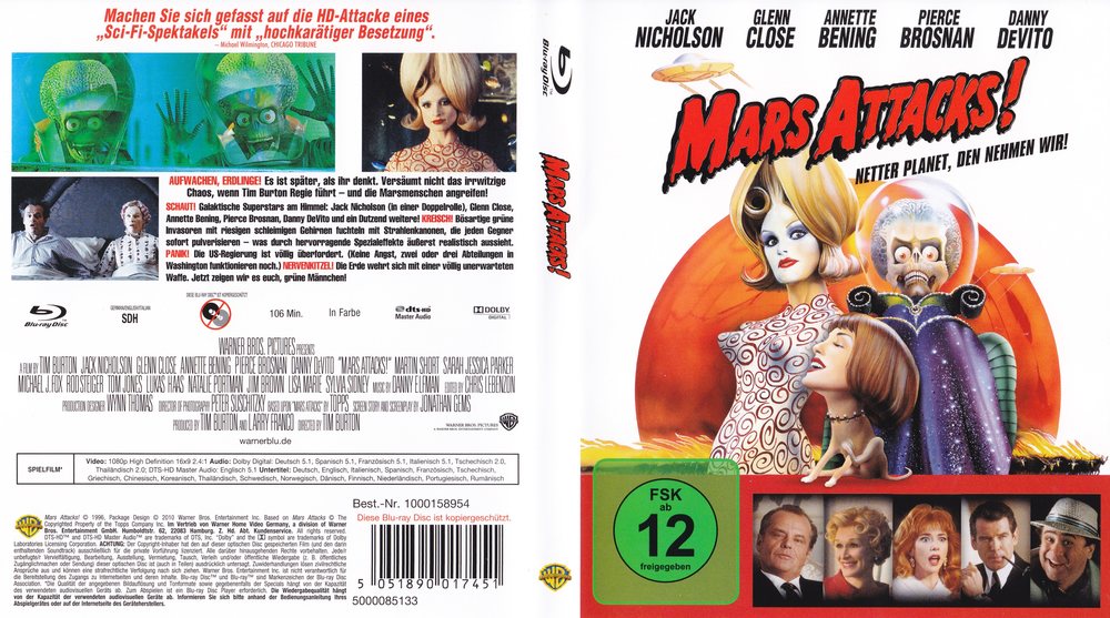 Re: Mars útočí! / Mars Attacks! (1996)