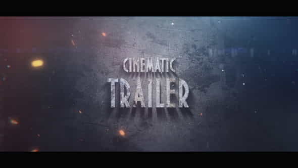 Cinematic Trailer - VideoHive 22853731