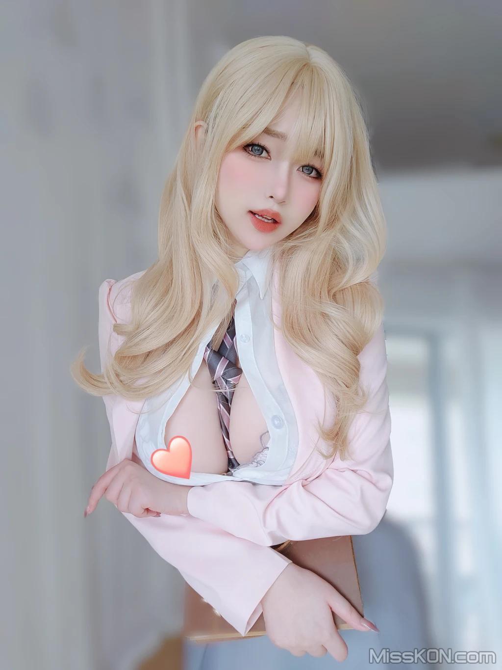 Coser@女主K: 催眠傲娇的前辈 (78 photos)(56)