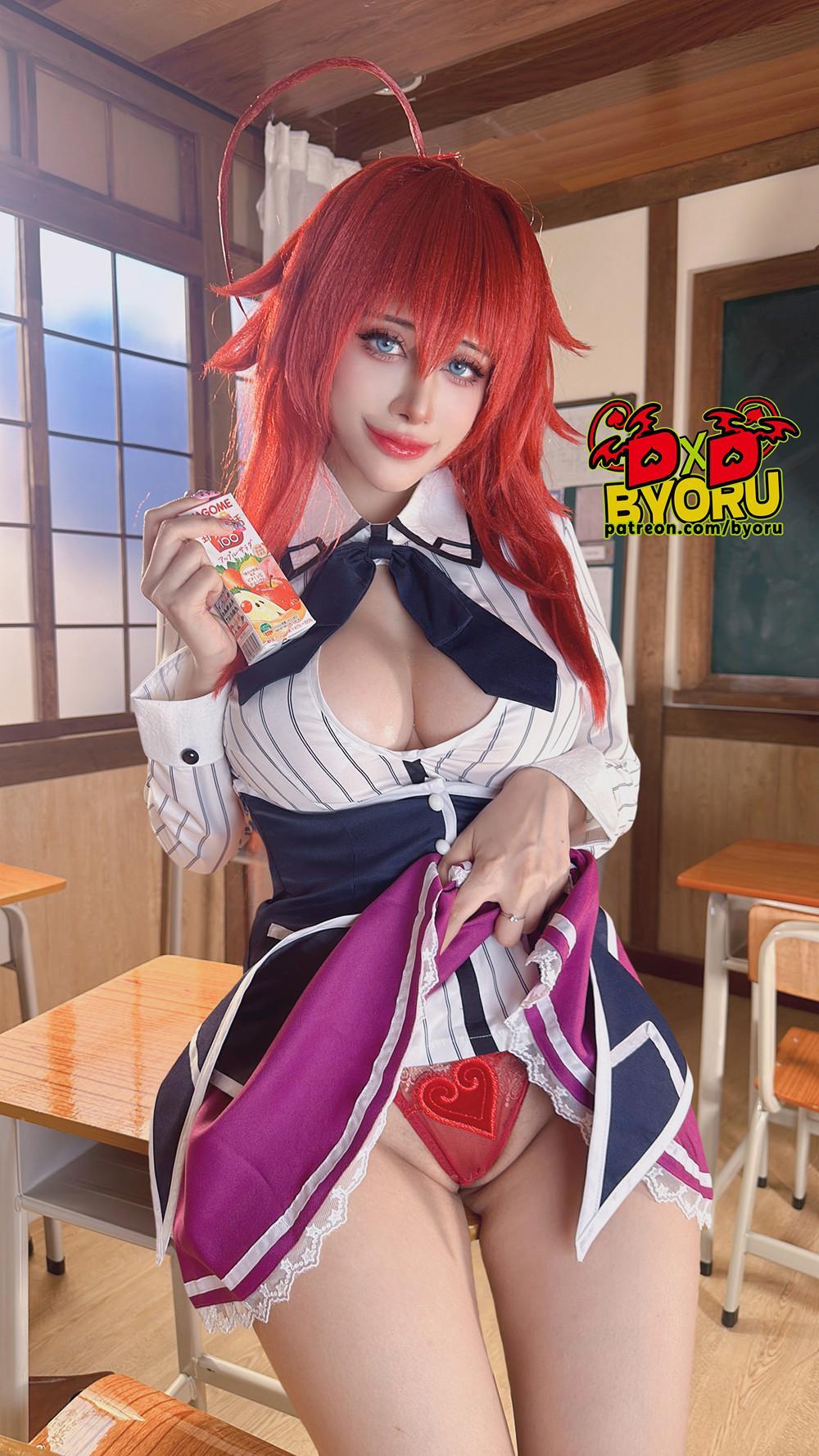 Cosplay 日本性感萝莉Byoru – Rias Gremory(40)