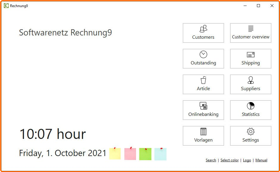 Softwarenetz Rechnung 11.09 Multilingual