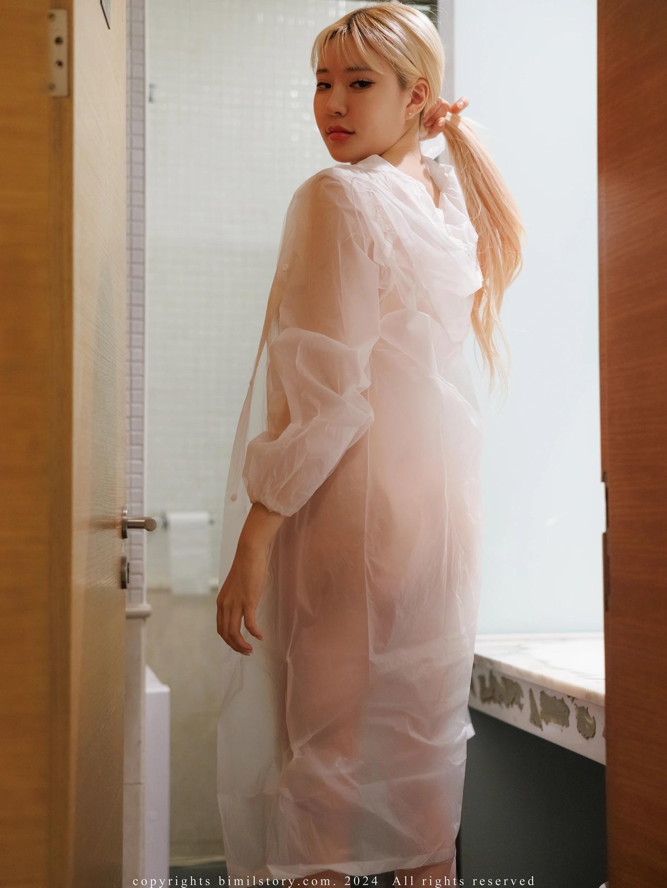 Min Harin 민하린, Bimilstory 「Raincoat Girl」 Set.01(9)