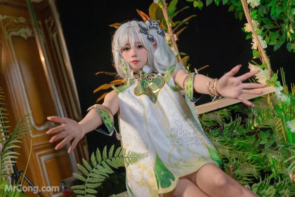 Coser@黏黏团子兔: 万年萝莉纳西妲 (40 photos)(40)