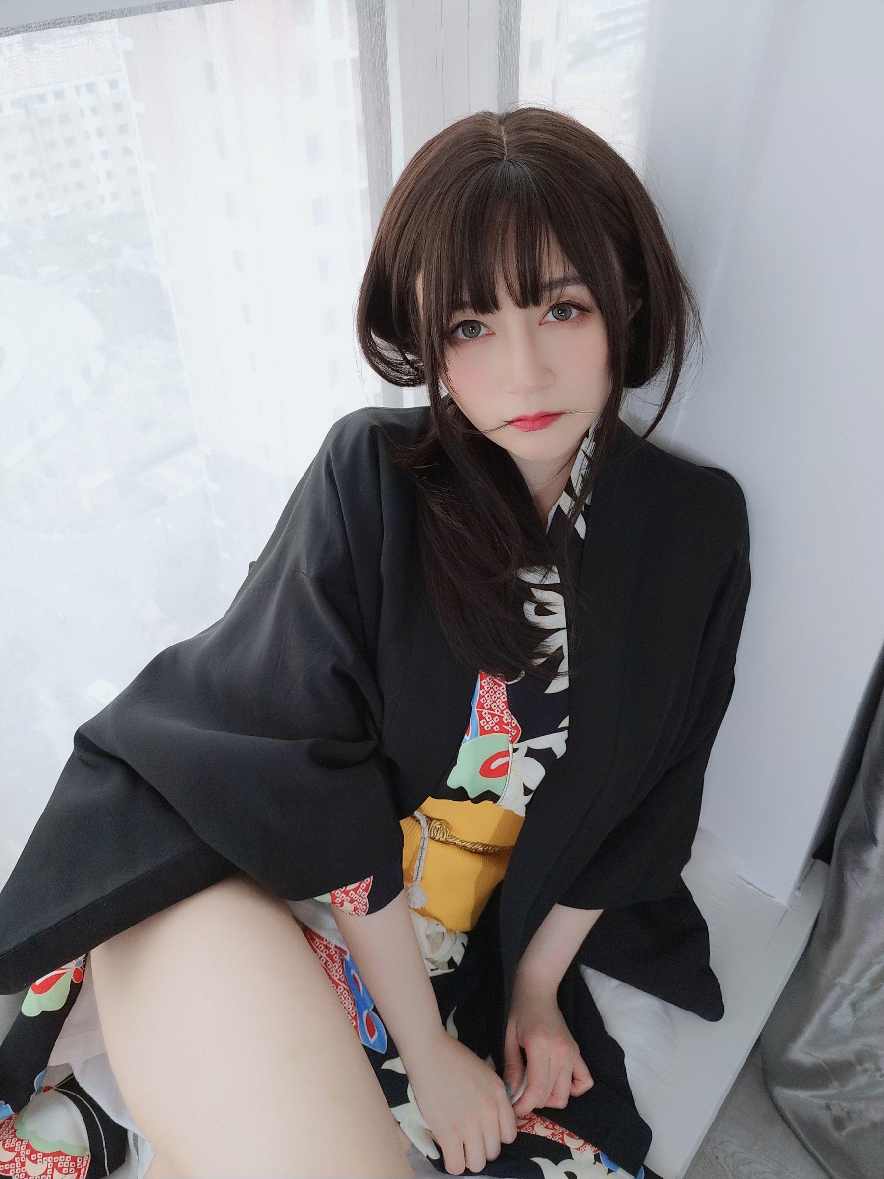 [网红COSER写真] 白银 – 和服下的秘密(11)