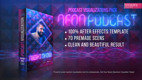 Neon Podcast | Audio and - VideoHive 33321636