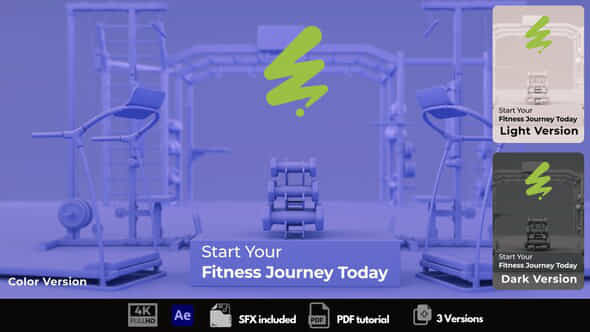 Fitness Journey - VideoHive 53685317