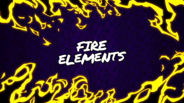 Fire Elements Final Cut Pro - VideoHive 45901244