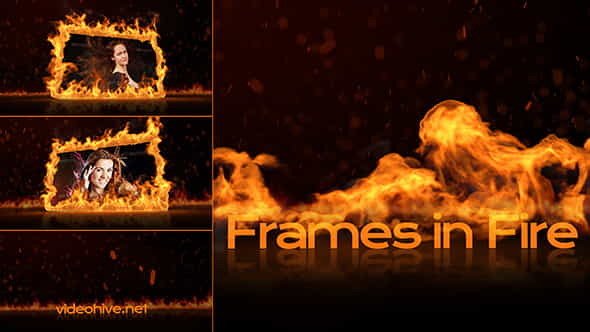Frames in Fire - VideoHive 6517862