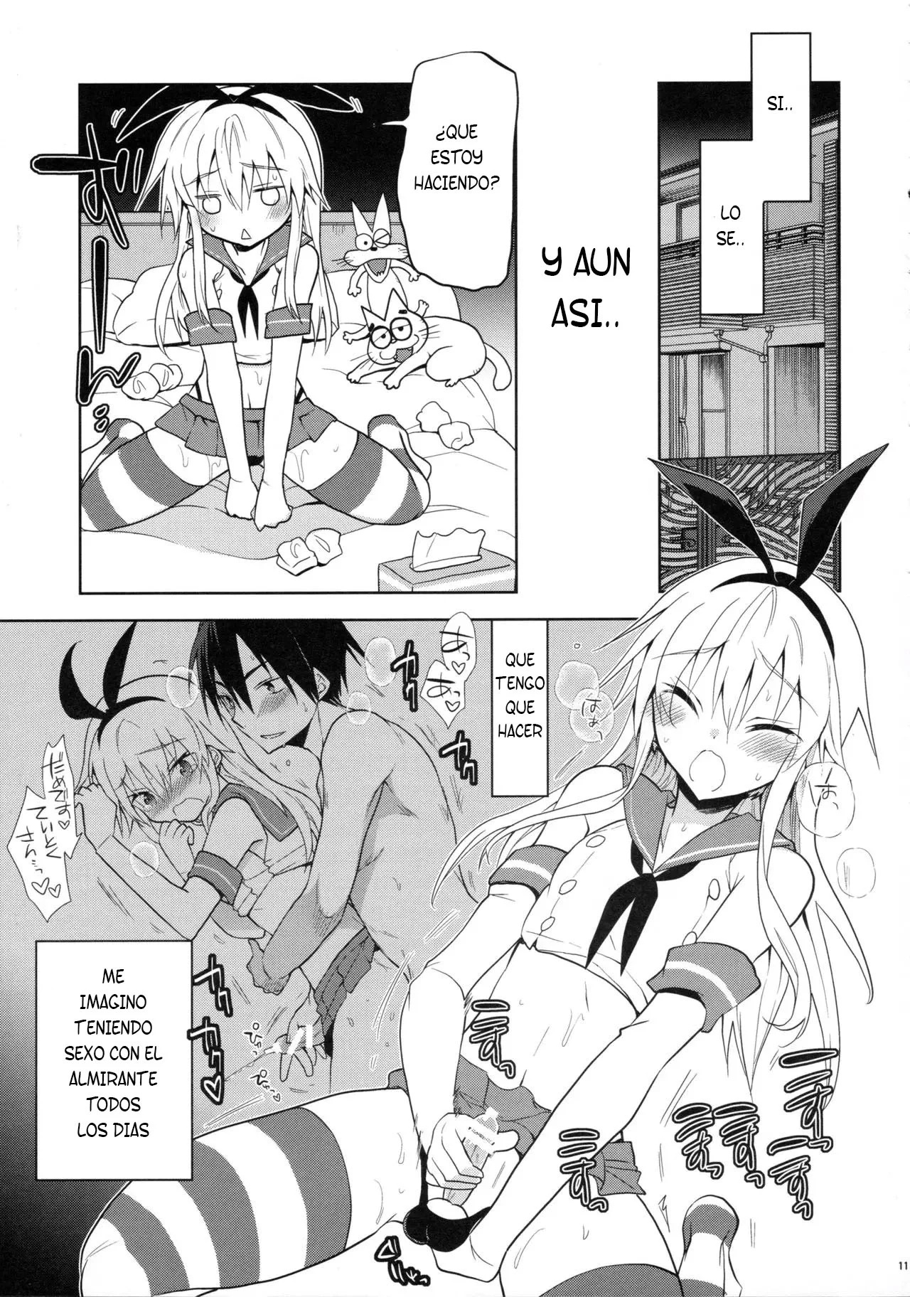 El amor de Shimakaze kun es ciego - 8